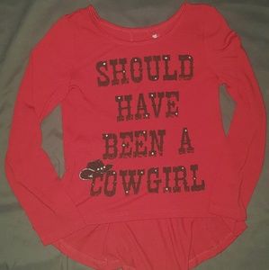 Red Camel "Should have been a cowgirl"  Tunic